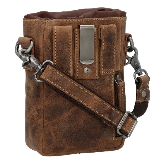 Greenburry Vintage Mini Borsa Borsa a tracolla Pelle 13 cm
