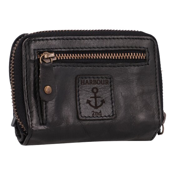 Harbour 2nd Maeve Portafoglio Protezione RFID Vera Pelle 9 cm