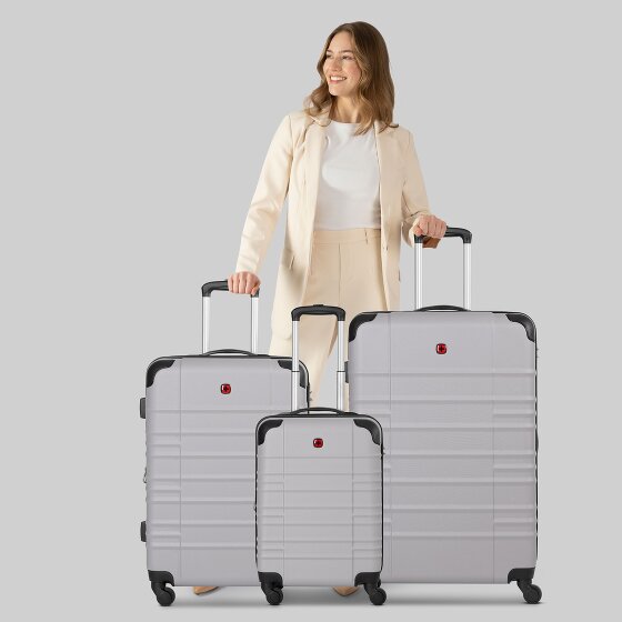 Wenger Amplar Evo 4 ruote Set di valigie 3 pezzi con piega di espansione
