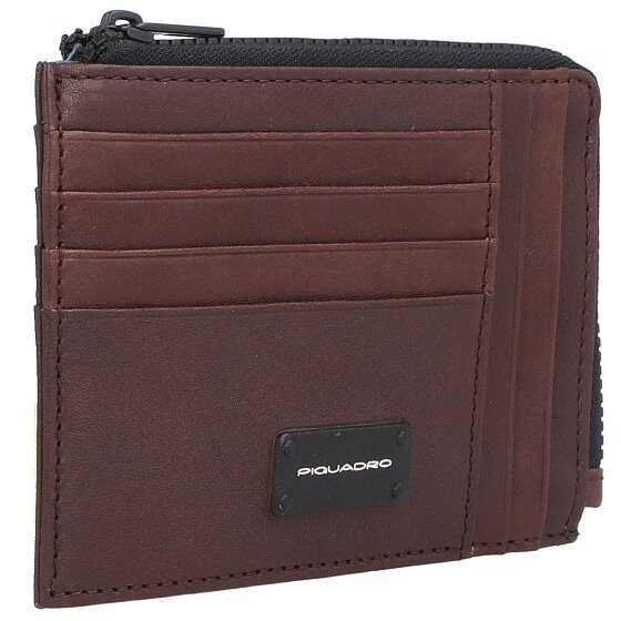 Piquadro Harper Custodia per carte di credito in pelle 13 cm