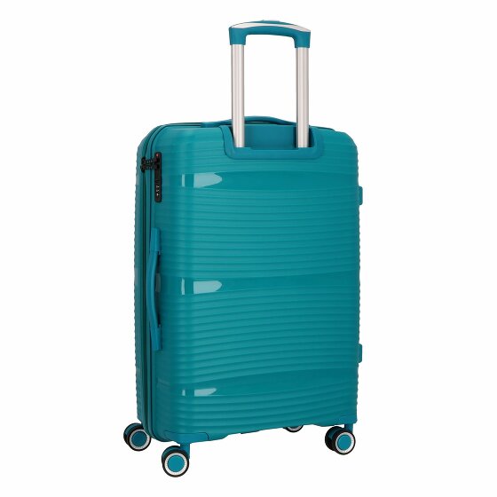 d&n Travel Line 4200 Set di valigie a 4 ruote 3 pezzi.