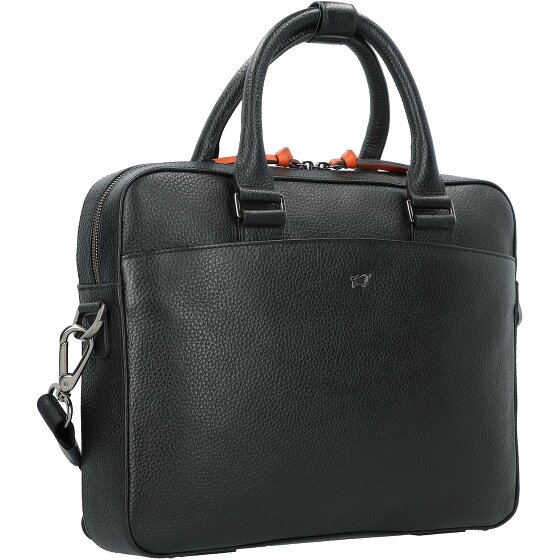 Braun Büffel Novara Cartella in pelle 38 cm Scomparto per computer portatile