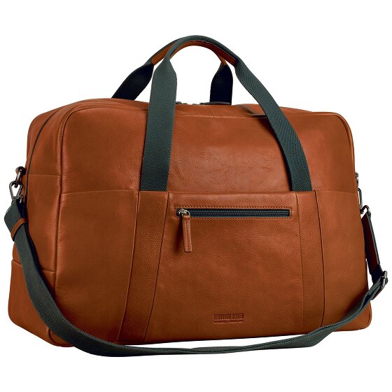 Leonhard Heyden Hamburg Borsa da viaggio Weekender Pelle 52 cm