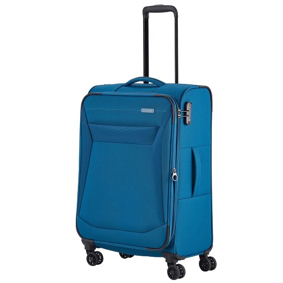 Travelite Chios 4 ruote Carrello 67 cm con piega di espansione