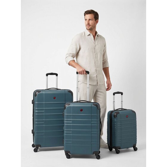 Wenger Amplar Evo 4 ruote Set di valigie 3 pezzi con piega di espansione