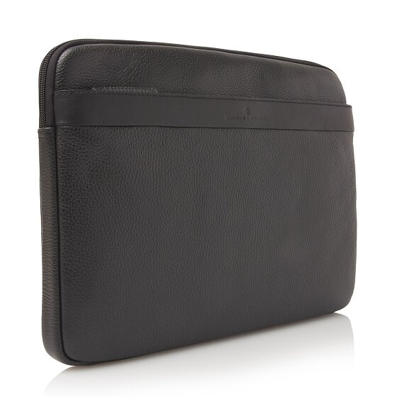 Castelijn & Beerens Romeo laptop sleeve in pelle 38 cm scomparto per laptop
