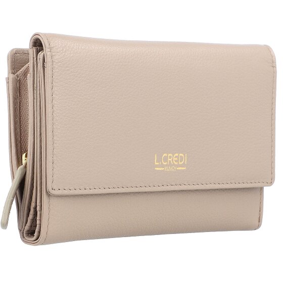 L.Credi Portafoglio Evelyn RFID in pelle 14,5 cm