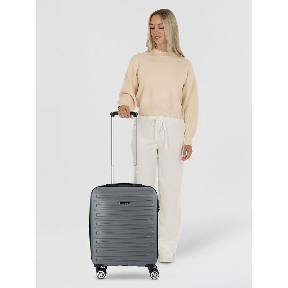 Benzi 5493 4 ruote Carrello della cabina S 53 cm con piega di espansione