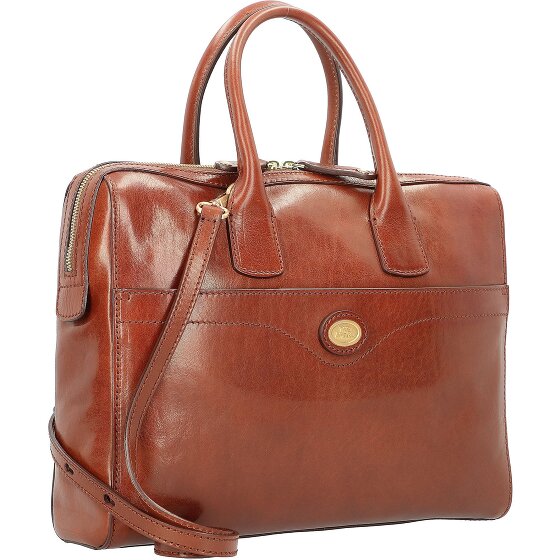 The Bridge Cartella in pelle con scomparto per laptop da 35 cm