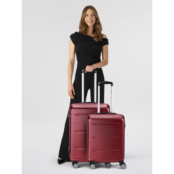 Benzi 5583 4 ruote Set di valigie 2 pezzi