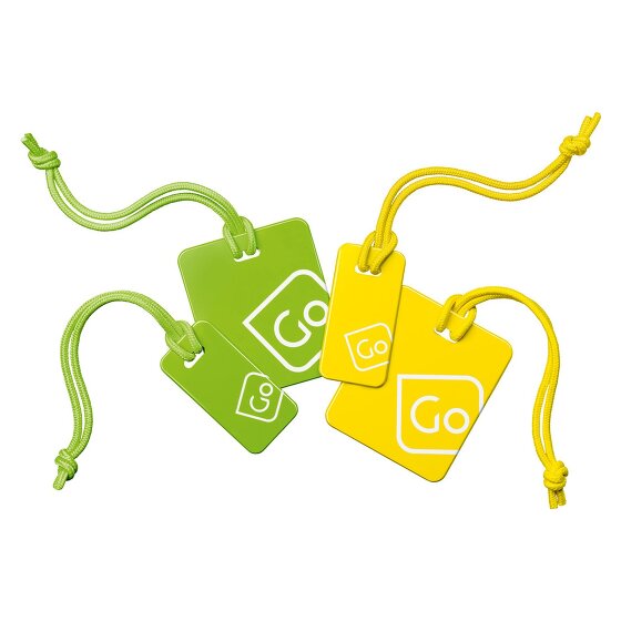 Go Travel Set di etichette con indirizzo 4 pezzi.