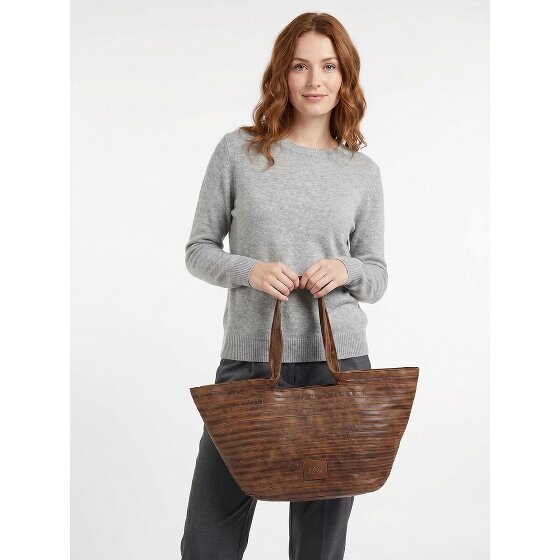 FredsBruder Layer Borsa shopper Pelle 50 cm