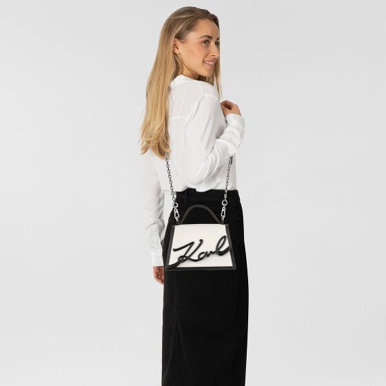Karl Lagerfeld Signature 2.0 Borsetta Pelle 21 cm
