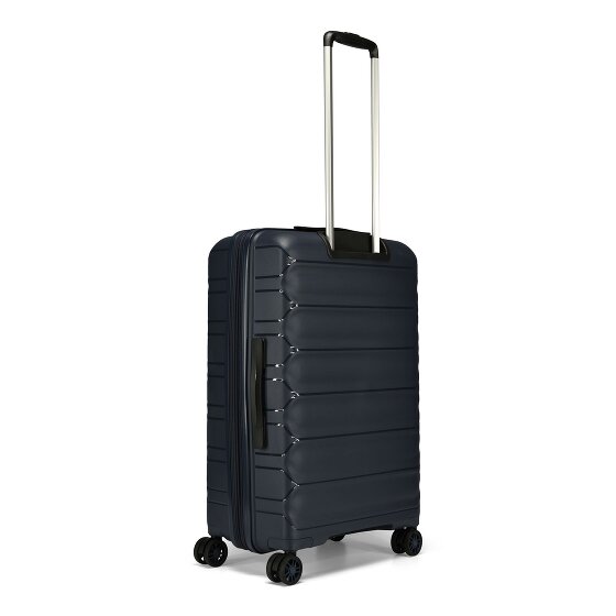 d&n Travel Line 4700 4 ruote Set di valigie 3 pezzi con piega di espansione