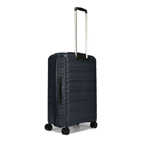 d&n Travel Line 4700 4 ruote Set di valigie 3 pezzi con piega di espansione