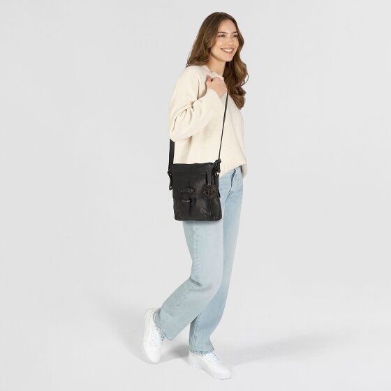 Harbour 2nd Urban Poets Ellis Mini Borsa Borsa a tracolla Vera Pelle 18 cm