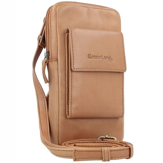 Greenland Nature Natura Custodia morbida per cellulare in pelle 11 cm