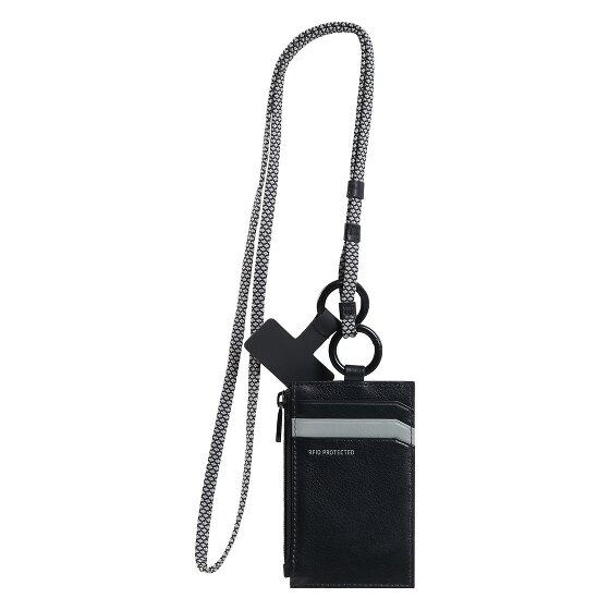 Samsonite Prismix Custodia per carta di credito Protezione RFID Vera Pelle 6.5 cm
