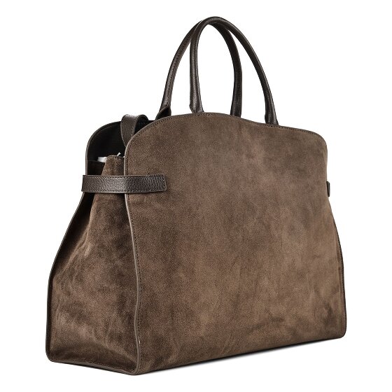 Coccinelle Sabine Suede Borsetta Vera Pelle 43 cm