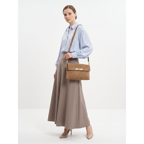 abro Twist Borsa a spalla Vera Pelle 30 cm