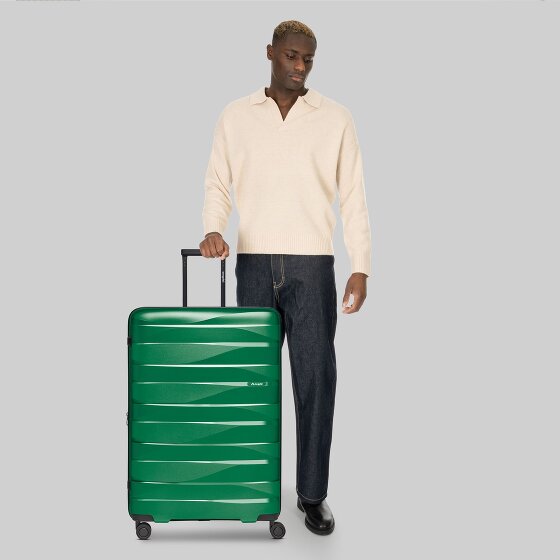 Bergpfeil Trolley da viaggio a 4 ruote L 75 cm con piega ad espansione