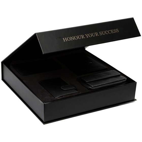 The Chesterfield Brand Porta carte di credito 4 pezzi in pelle 7 cm