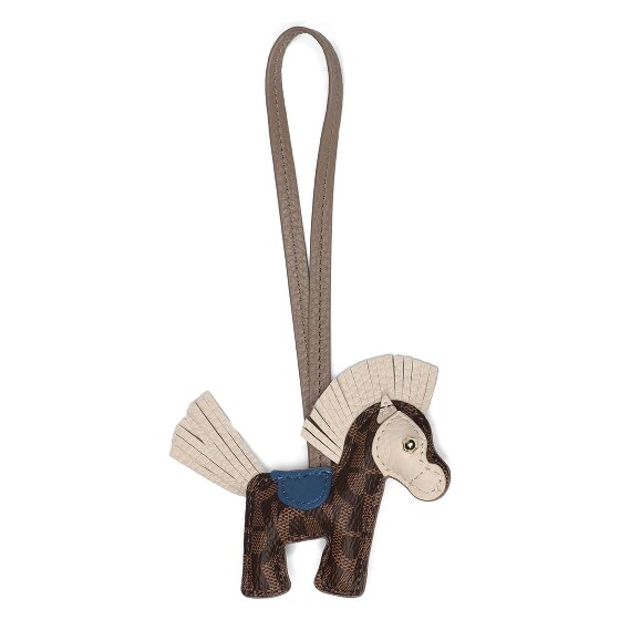AIGNER Etichetta per borsa moda in pelle 11 cm
