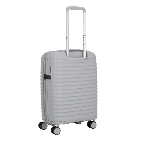 d&n Travel Line 4500 4 ruote Trolley cabina S 55 cm espandibile