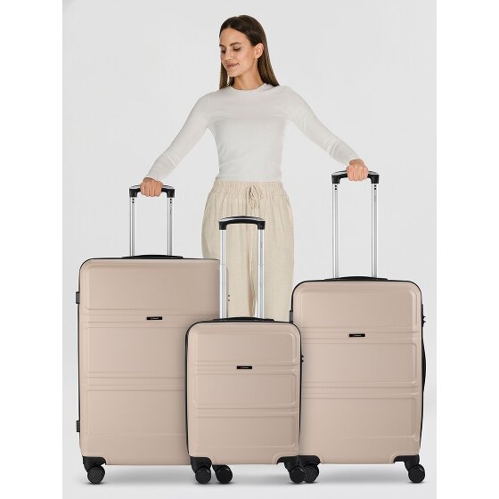 Benzi 5739 4 ruote Set di valigie 3 pezzi