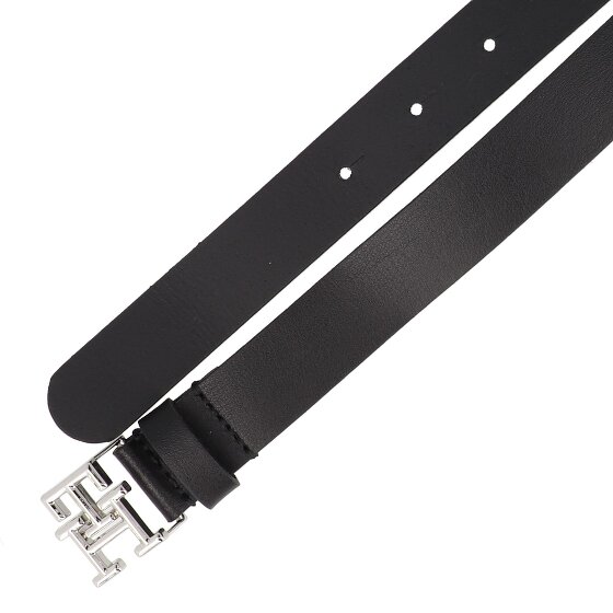 Tommy Hilfiger TH Logo Cintura Vera Pelle