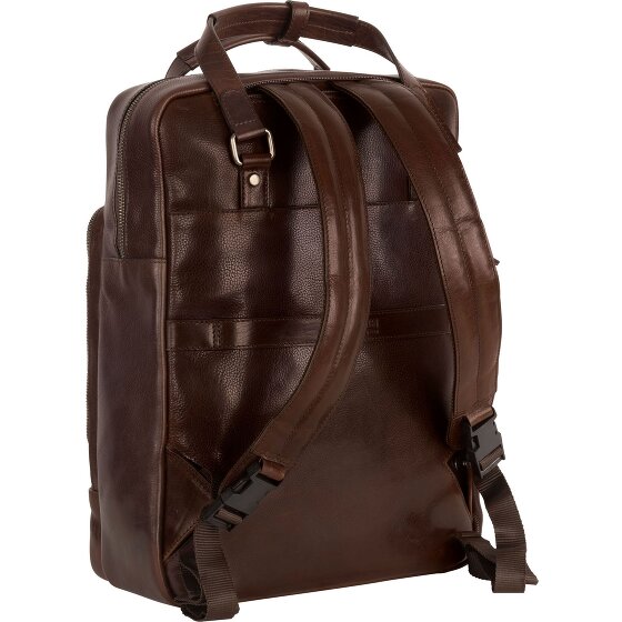 Leonhard Heyden Roma Zaino in pelle 42 cm Scomparto per computer portatile