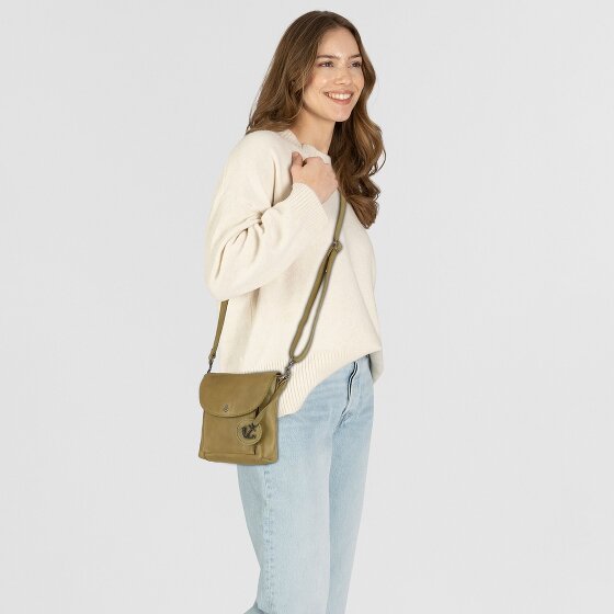 Harbour 2nd Anchor Love Iben Mini Borsa Borsa a tracolla Vera Pelle 18 cm