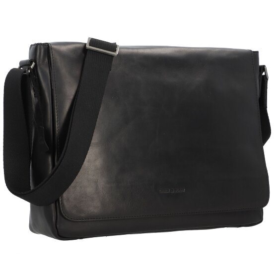 Greenburry Pure Black Messaggero Pelle 37 cm