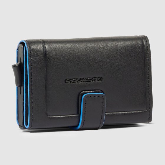 Piquadro Atlas Custodia per carta di credito Protezione RFID Pelle 10 cm