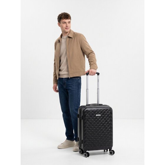 Benzi 5823 4 ruote Trolley cabina S 53 cm espandibile