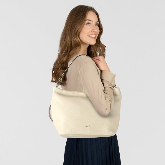 abro Ebony Borsa a spalla Vera Pelle 38 cm
