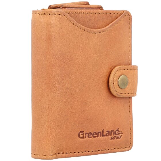 Greenland Nature Custodia per carte di credito Nature in pelle 8 cm