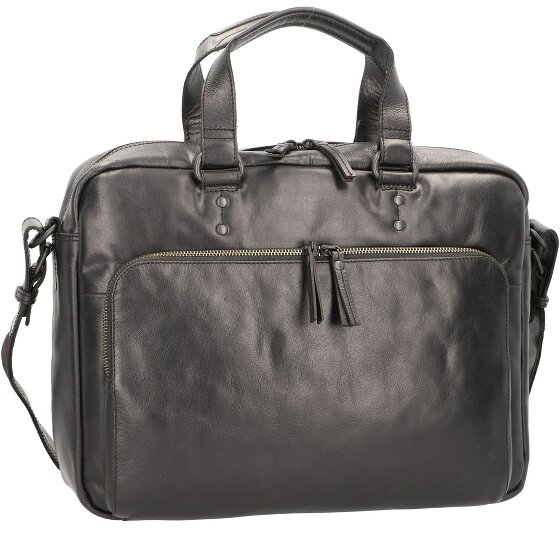 aunts & uncles Workmates Supervisor Cartella in pelle con scomparto per laptop da 41 cm