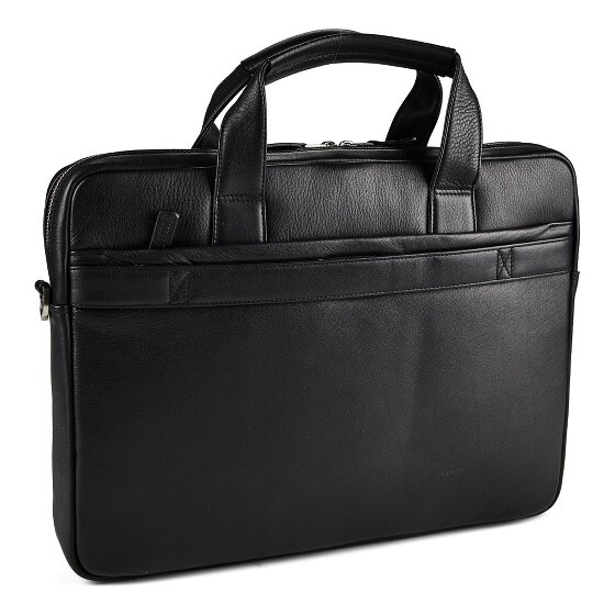 Braun Büffel Golf 3.0 Valigetta Vera Pelle 37.5 cm Vano porta PC