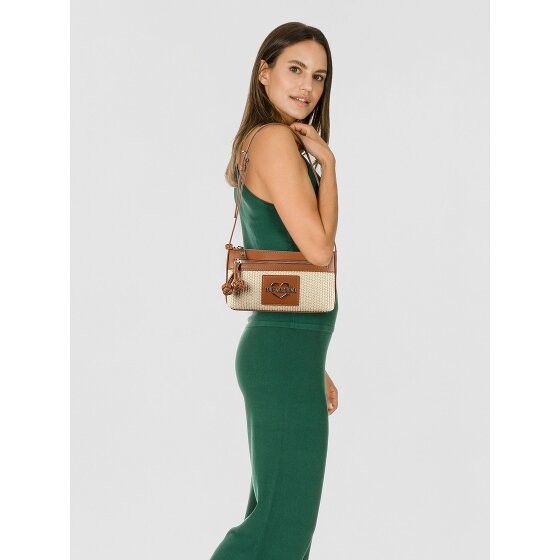 Love Moschino Straw Chic Borsa a spalla 25 cm