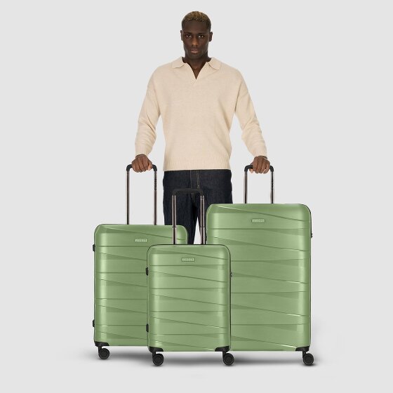 Redolz Essentials 10 3-SET 4 ruote Set di valigie 3 pezzi