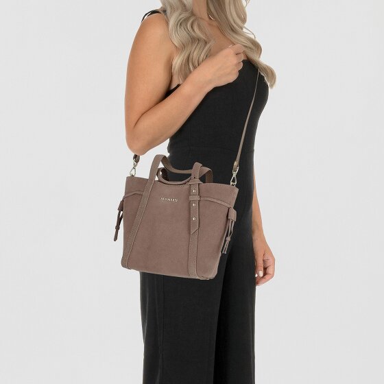 Hey Marly Pretty Wonder Suede Borsa a tracolla S Vera Pelle 29 cm
