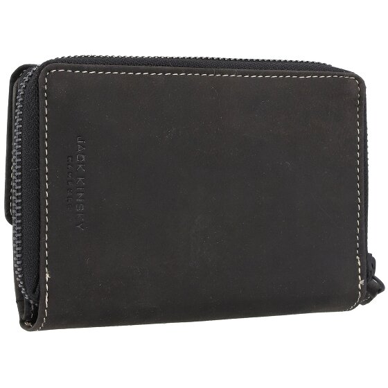 Jack Kinsky Baltimora 512 Portafoglio RFID in pelle 14 cm