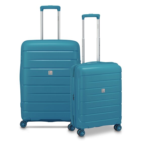 MODO by Roncato Starlight 3.0 4 ruote Set di valigie 2 pezzi con piega di espansione