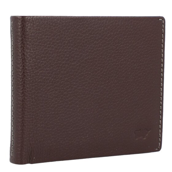 Braun Büffel Portafoglio Prato RFID in pelle 11 cm