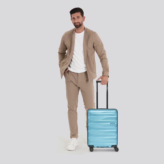 Bergpfeil Carrello da viaggio a 4 ruote per cabina S 55 cm con piega ad espansione