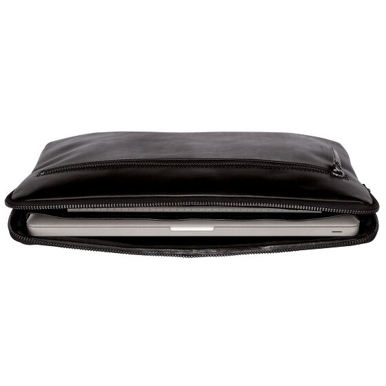 Leonhard Heyden Cambridge Laptop Sleeve in pelle 35 cm
