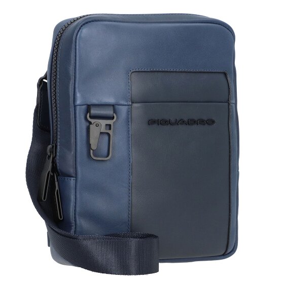 Piquadro Finn Borsa a tracolla Vera Pelle 18 cm