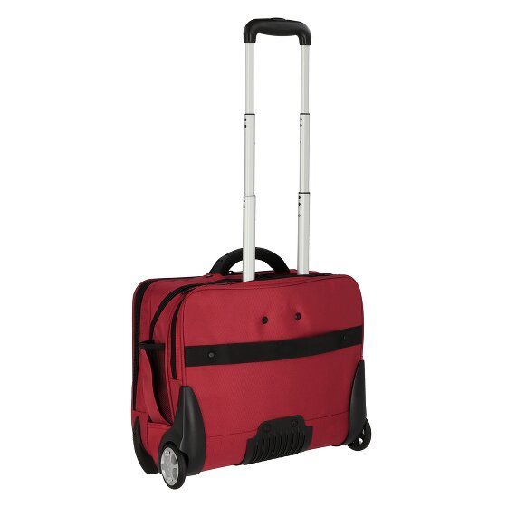 Dermata 2 ruote Carrello business 41 cm Scomparto per laptop