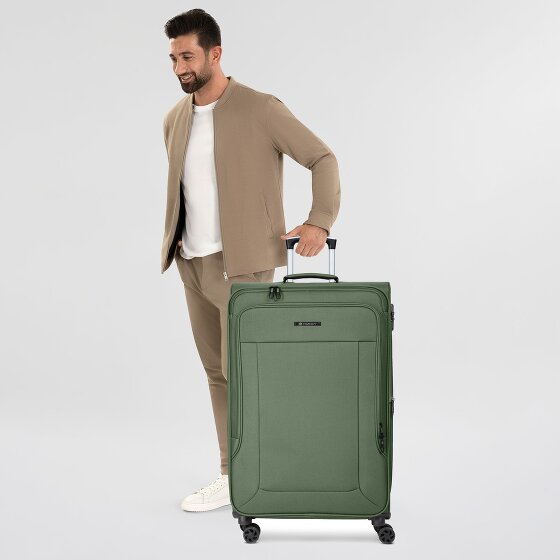Franky Melbourne 3.0 Carrello a 4 ruote da 79 cm con piega ad espansione